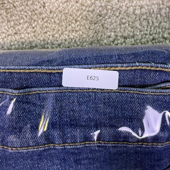 OLD NAVY Womens Extra High Rise Sky Hi Straight Blue Jeans Size 16 36x27 E625 - Picture 14 of 14